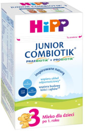 HIPP - Junior combiotik 3 mleko modyfikowane