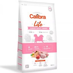 Calibra Dog Life Junior Small Breed Chicken 1,5