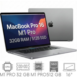 Apple MacBook Pro 16 A2485 M1 PRO 32GB