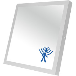 Panel natynkowy 40x40 36W 4000K biały z czujnikiem