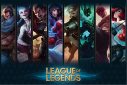 Plakat League of Legends - Champions
