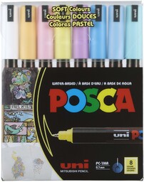 Marker z farbą plakatową igłowy 0,7mm UNI POSCA