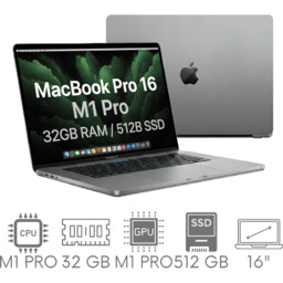 Apple MacBook Pro 16 A2485 M1 PRO 32GB