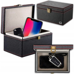 Klatka faradaya pudełko duże 19cm na klucze