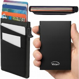 Etui na karty Kredytowe Płatnicze ALUMINIOWE CARD HOLDER