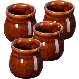 Kubek kamionkowy Olympia 0.25L, 4 szt.