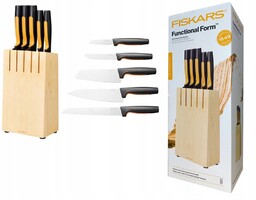 Fiskars Zestaw Komplet 5 Noży Szefa W Bloku