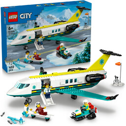 Klocki Lego 60465 Samolot pogotowia ratunkowego Z Serii