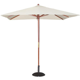 Bolero Parasol kwadratowy 2,5 m kremowy I Bolero
