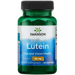 Swanson Lutein 40mg 60 softgels