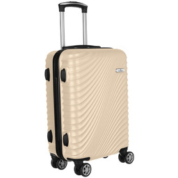 Stylowa, mała walizka na obrotowych kółkach Peterson