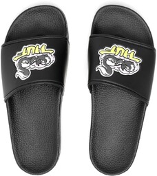 kapcie HUF SKUNKY SLIDES Black