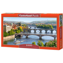 Castorland, puzzle, Vltava Bridges in Prague, 4000 el.