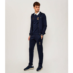 Aeronautica Militare Męska koszulka polo w kolorze granatowym