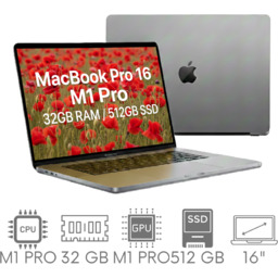 Apple MacBook Pro 16 A2485 M1 PRO 32GB