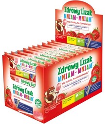 Starpharma Lizak MNIAM-MNIAM Na odporność Truskawkowy (40 szt.)