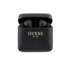 Słuchawki dokanałowe Guess Printed Logo Tws Czarny