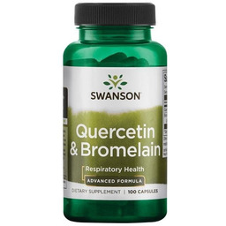 Swanson Kwercetyna i Bromelina 100 kaps