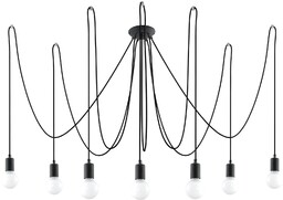 Sollux LAMPA wisząca SL.0372 industrialna OPRAWA pająk ZWIS
