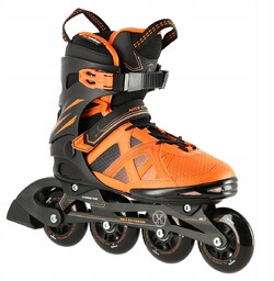 Łyżworolki Nils Extreme NA14112 pomarańczowy Rozmiar 39