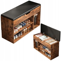 Szafka Na Buty Pojemna Z Siedziskiem Schowek 2