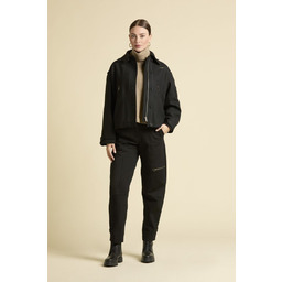 Aeronautica Militare Damskie spodnie w czarnym kolorze