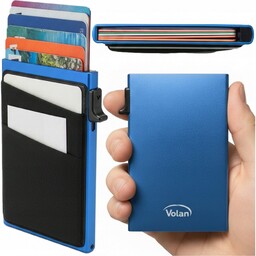 Etui na karty Kredytowe Płatnicze ALUMINIOWE CARD HOLDER