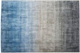 Beliani Dywan wiskozowy 140 x 200 cm niebiesko-szary