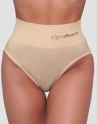 GymBeam Majtki Highrise 2Pack Nude