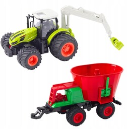 Traktor Z Siewnikiem Chwytak Zdalnie Sterowany Maszyna Rolnicza