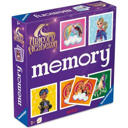RAVENSBURGER Gra logiczna Unicorn Academy Memory 24778
