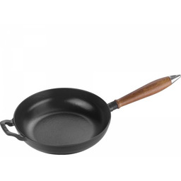 Staub Patelnia żeliwna Z Drewnianym Uchwytem 24 Cm