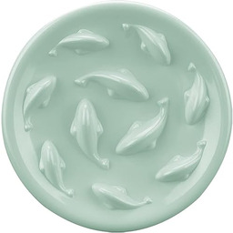 Miska z powolnym podajnikiem dla kotów i małych