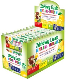 Starpharma Lizak MNIAM-MNIAM Na odporność Cytrynowy (40 szt.)