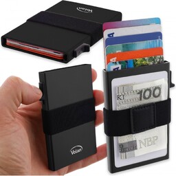 Etui na karty Kredytowe Płatnicze ALUMINIOWE CARD HOLDER