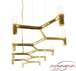 Lampa wisząca ATOMIC LONG złota