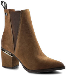 Rude Botki Carinii Damskie Modne Buty Na Obcasie