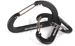 Zestaw karabinków Lifeventure Karabiners 3 Pack czerwony