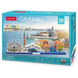 Cubic Fun, puzzle 3D Cityline Wenecja
