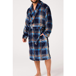 Szlafrok męski KEY MGL 431 granatowy