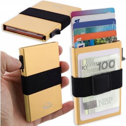 Etui na karty Kredytowe Płatnicze ALUMINIOWE CARD HOLDER
