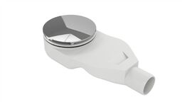 Syfon brodzikowy niski 90 mm chrom Thino S-0038