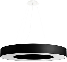 Żyrandol SATURNO SLIM 70 czarny SL.0754 - Sollux