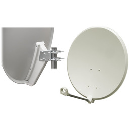 Antena Satelitarna, 80cm Famaval biała, Aluminium