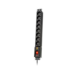 Lestar Lath Power 8 Sockets 19" Rack, 5m