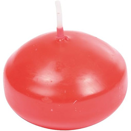 homea 6bgd009ro 10 sztuk pływających świec parafinowych czerwony