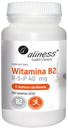 Aliness Witamina B2, ryboflawina R-5-P 40 mg, 100