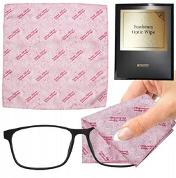 Raypath Ściereczka do okularów Sunbeam Różowy Czyszczenie