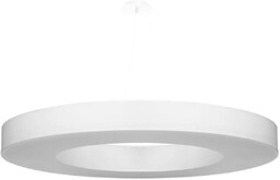 Żyrandol SATURNO SLIM 90 biały SL.0797 - Sollux