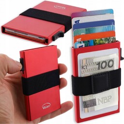 Etui na karty Kredytowe Płatnicze ALUMINIOWE CARD HOLDER